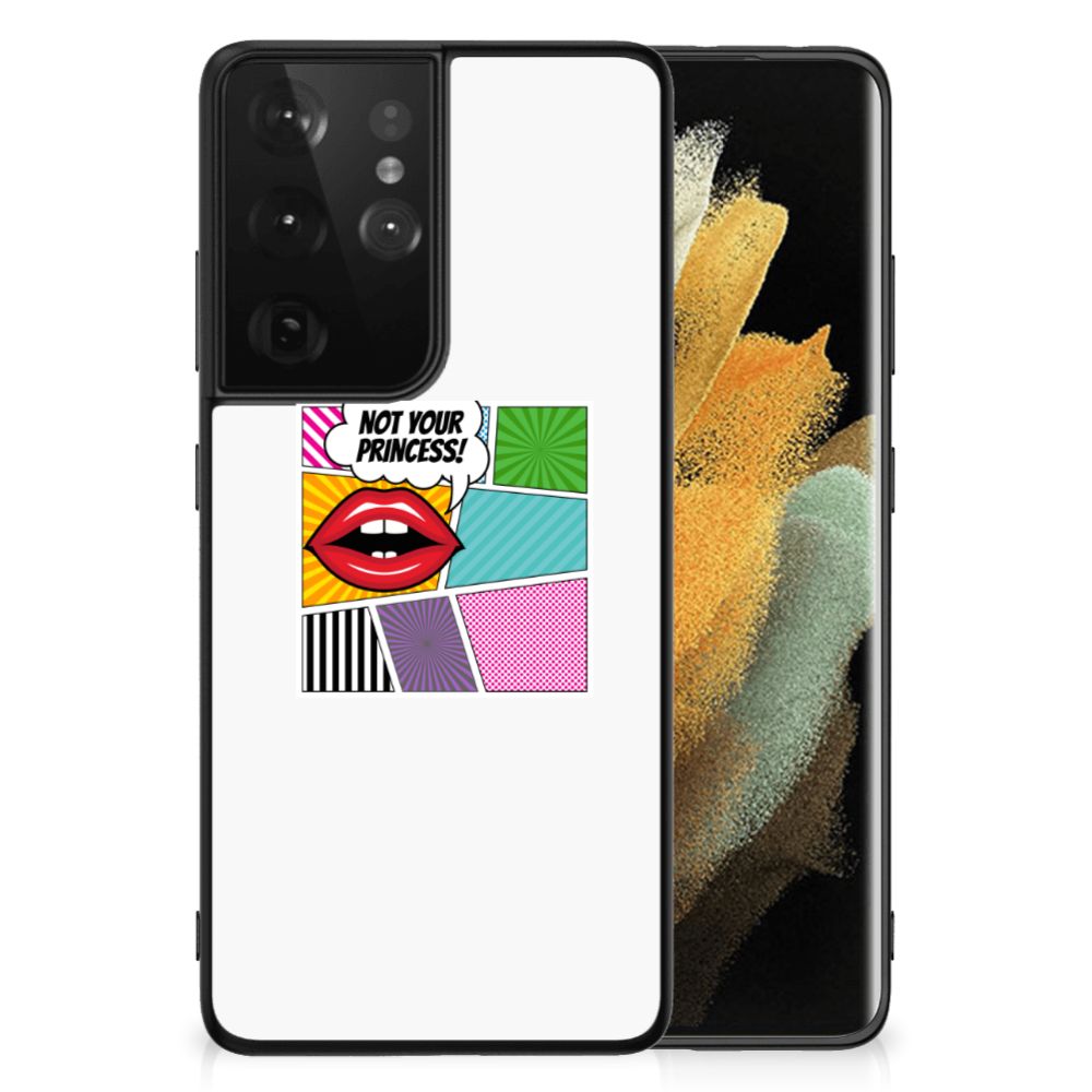 Samsung Galaxy S21 Ultra GSM Cover Popart Princess