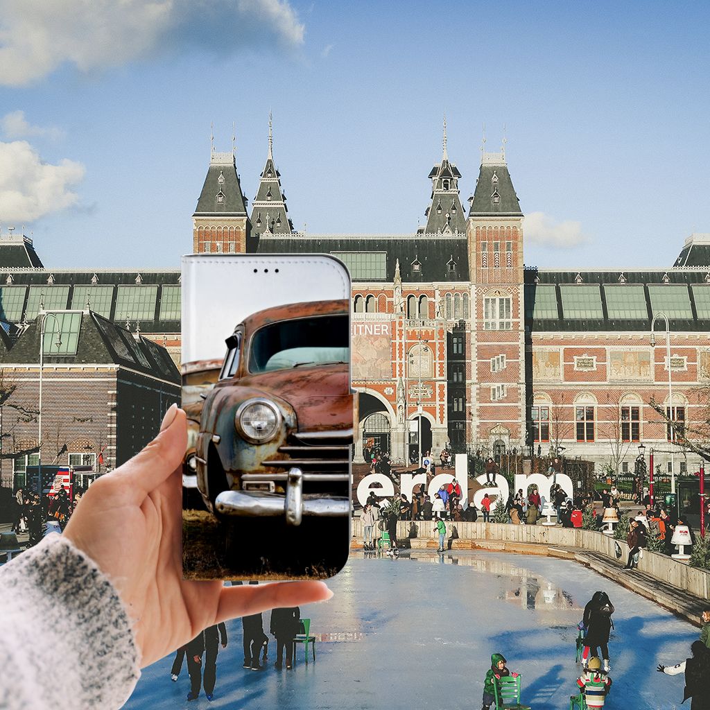 iPhone 13 Pro Max Telefoonhoesje met foto Vintage Auto