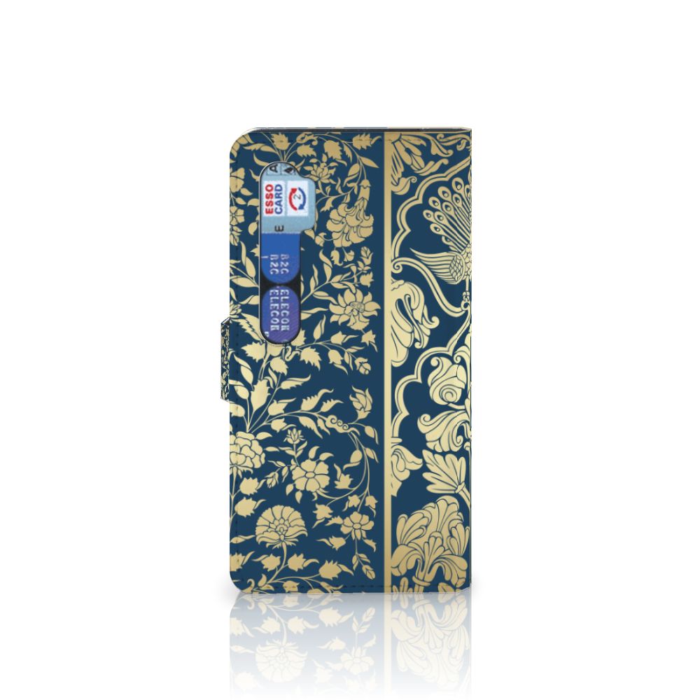 Xiaomi Mi Note 10 Pro Hoesje Beige Flowers