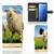 Samsung Galaxy S9 Plus Telefoonhoesje met Pasjes Schaap en Lammetje