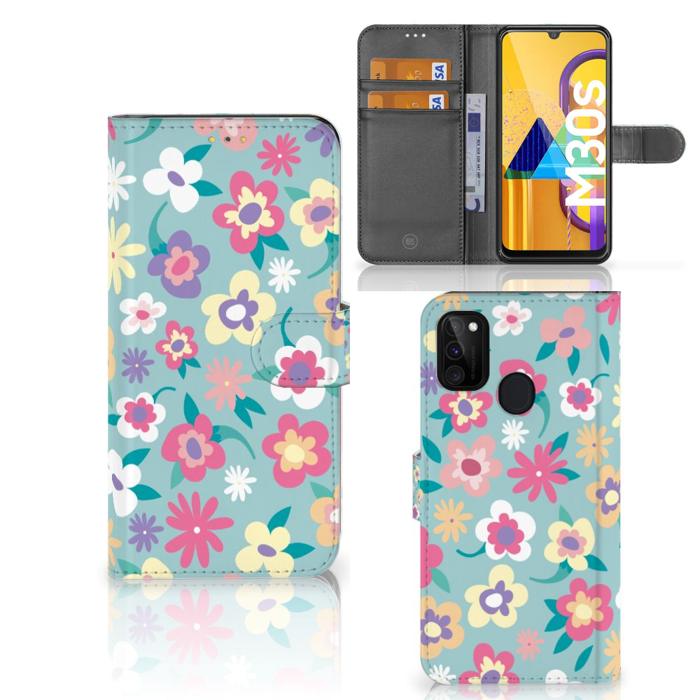 Samsung Galaxy M21 | M30s Hoesje Flower Power
