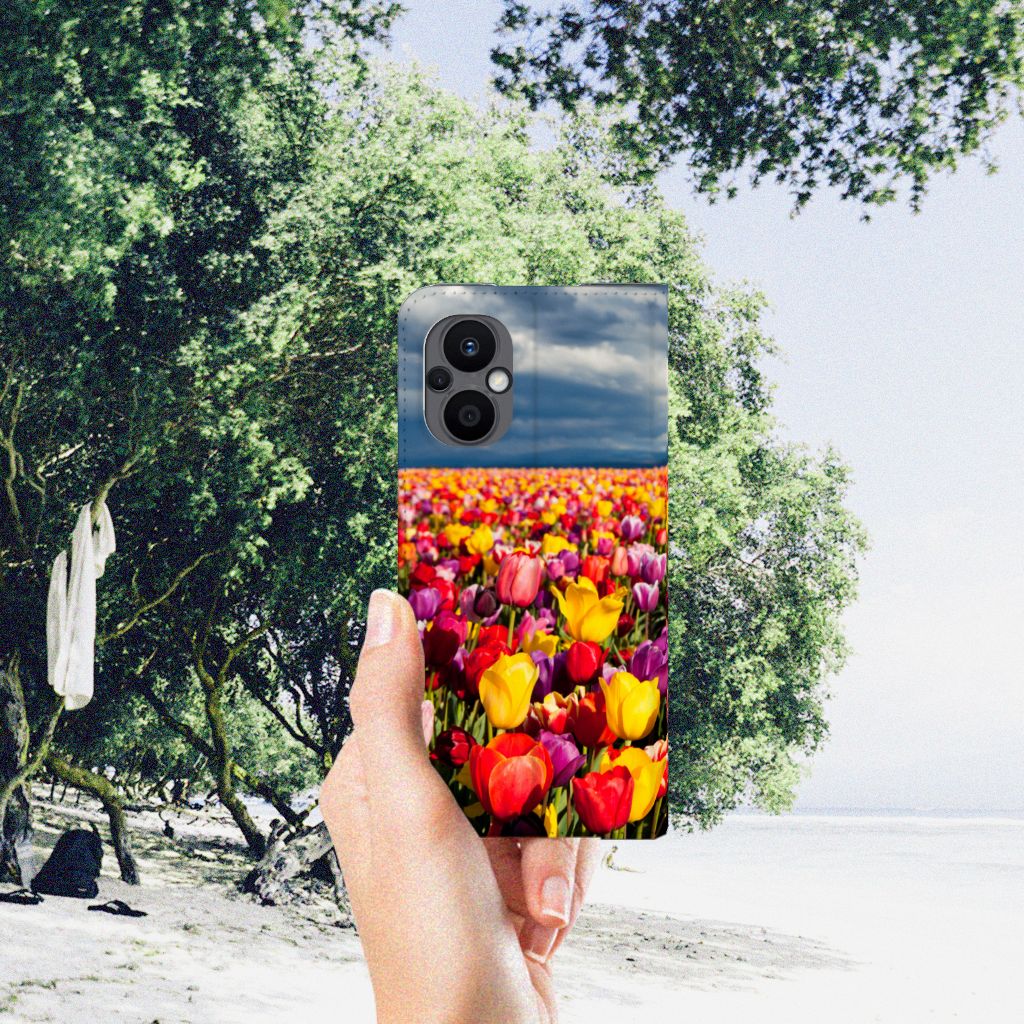 OPPO Reno8 Lite Smart Cover Tulpen - B2C Telecom