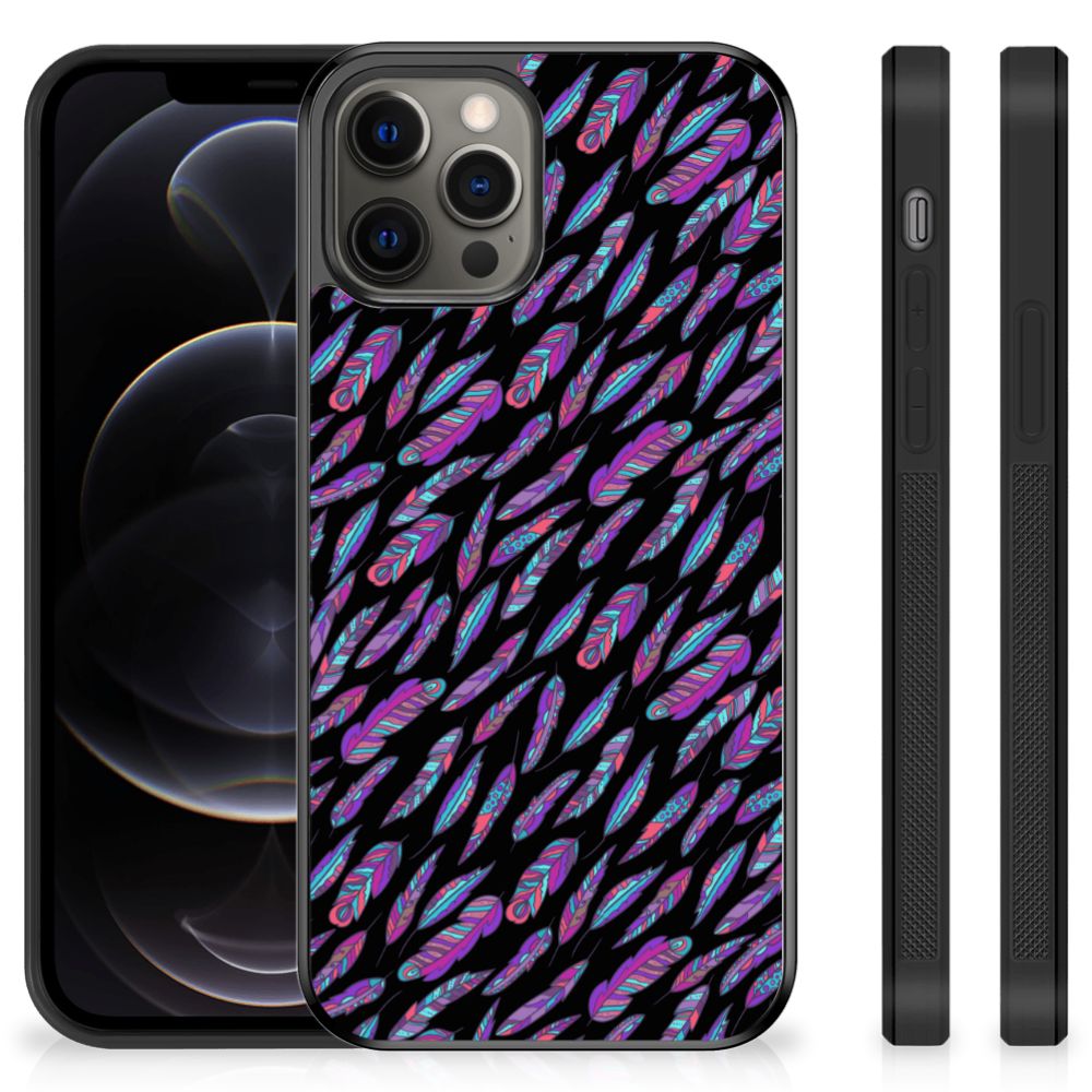 iPhone 12 Pro Max Bumper Case Feathers Color B2C Telecom