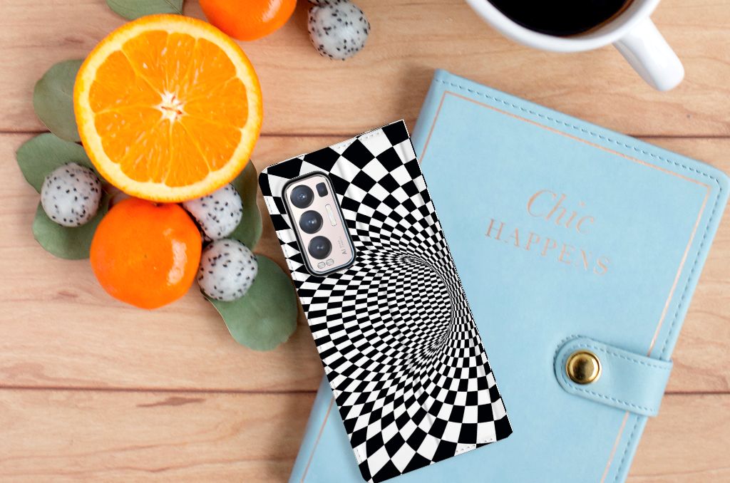 OPPO Find X3 Neo Stand Case Illusie - B2C Telecom
