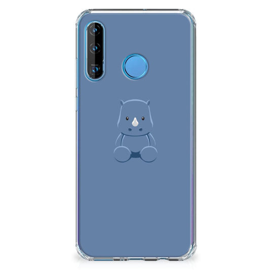 Huawei P30 Lite Stevig Bumper Hoesje Baby Rhino