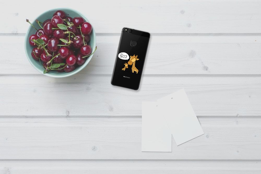 Huawei P10 Lite Telefoonhoesje met Naam Giraffe