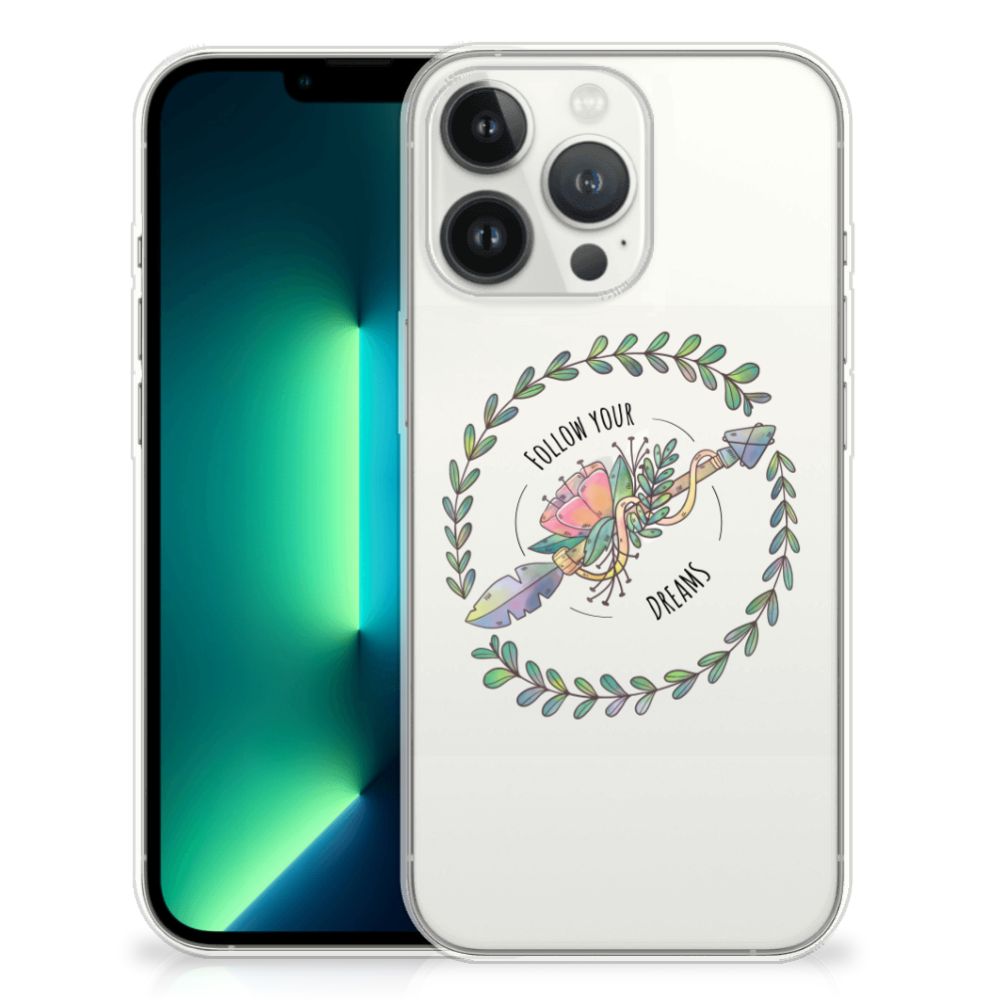 iPhone 13 Pro Max Telefoonhoesje met Naam Boho Dreams B2C Telecom