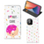 iPhone 12 Pro Max Flip Style Cover Donut Roze - B2C Telecom