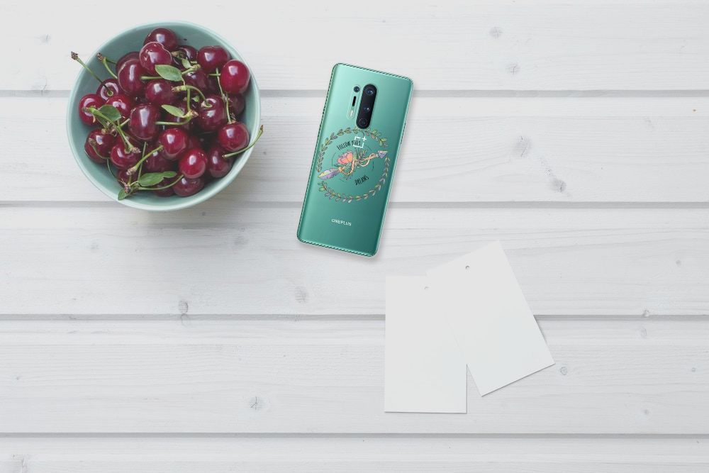 OnePlus 8 Pro Telefoonhoesje met Naam Boho Dreams