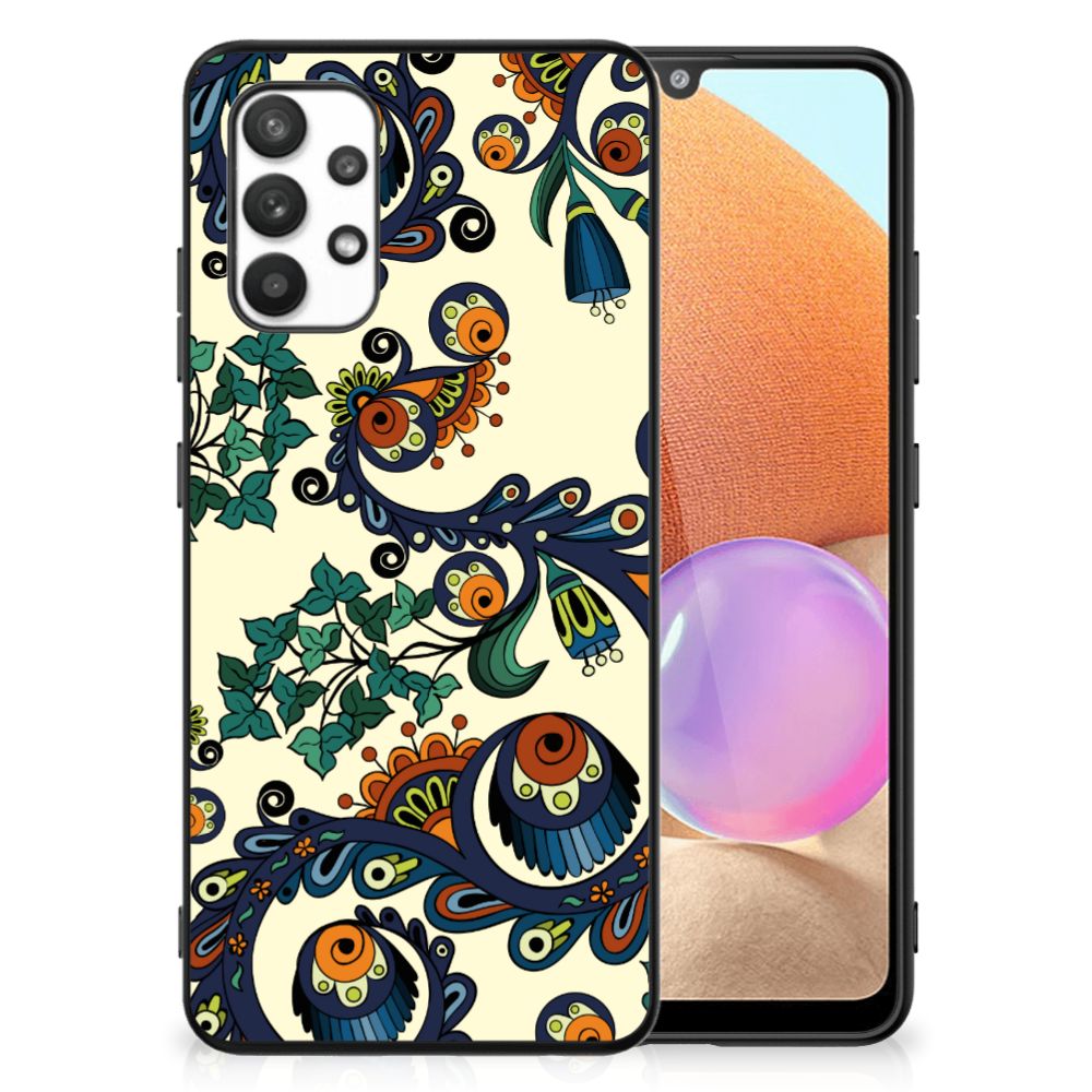 Back Cover Samsung Galaxy A32 4G | A32 5G Enterprise Editie Barok Flower