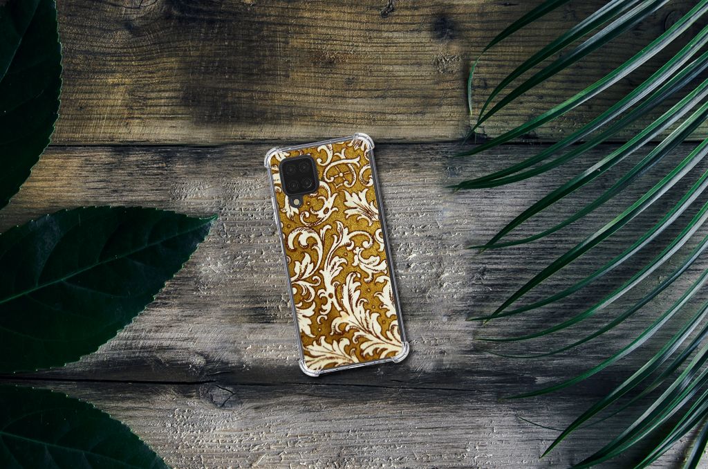 Anti Shock Case Samsung Galaxy A12 Barok Goud - B2C Telecom