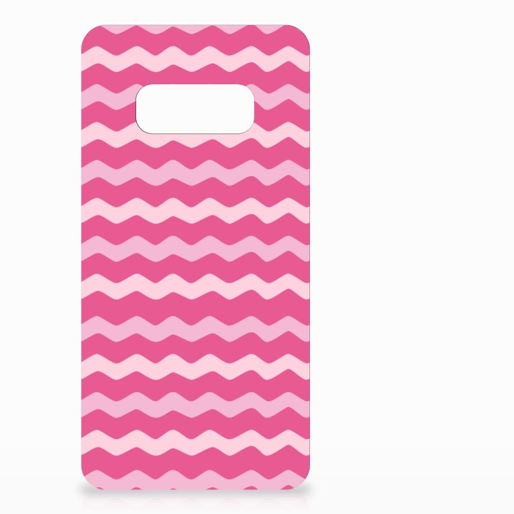Samsung Galaxy S10e TPU bumper Waves Pink