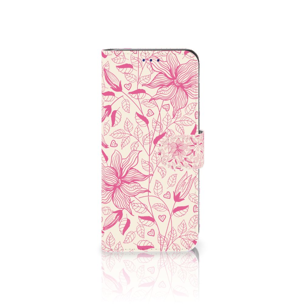 Samsung Galaxy S10 Hoesje Pink Flowers