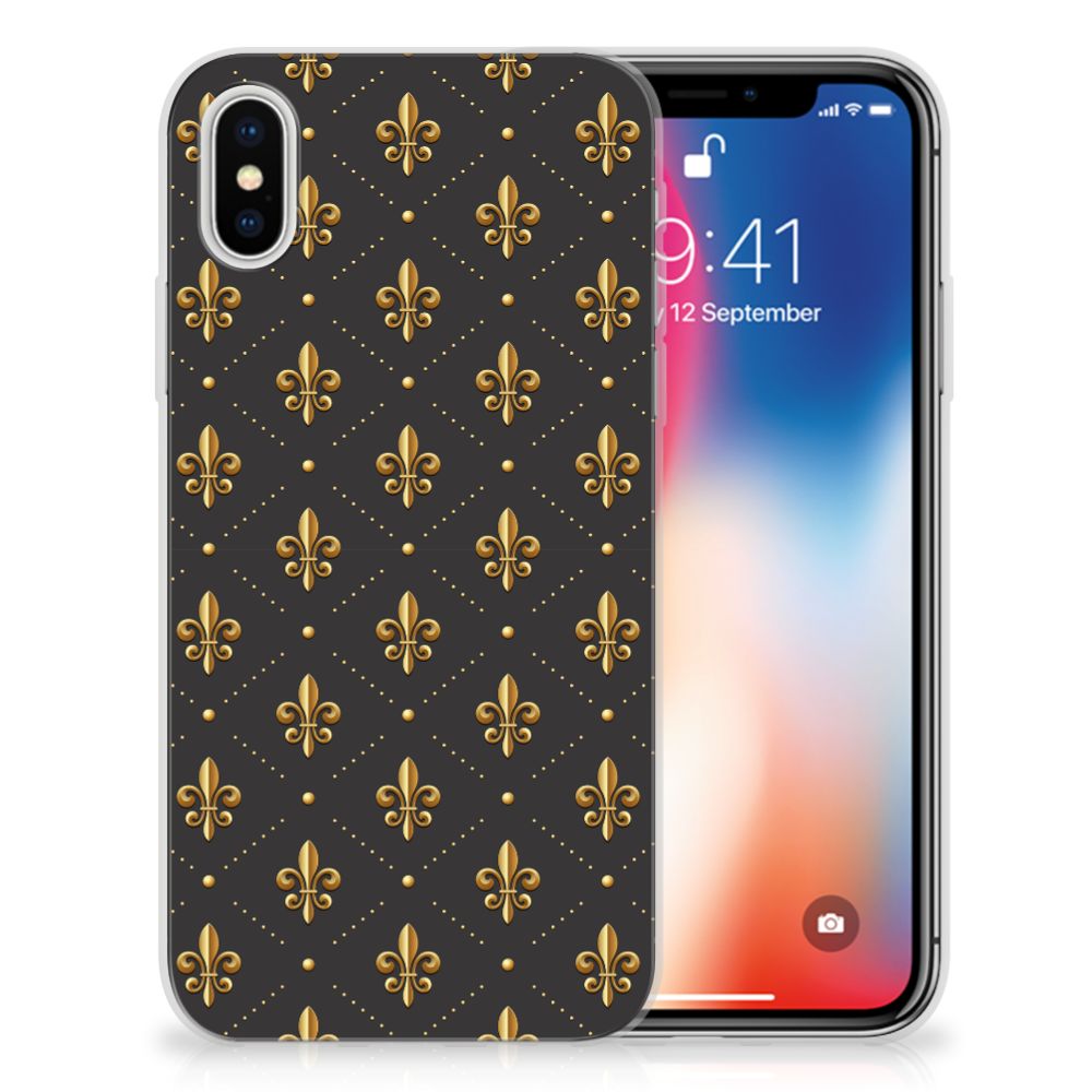 Apple iPhone X | Xs TPU bumper Franse Lelie