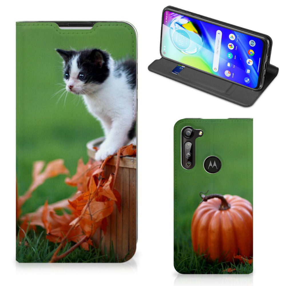 Motorola Moto G8 Power Hoesje maken Kitten