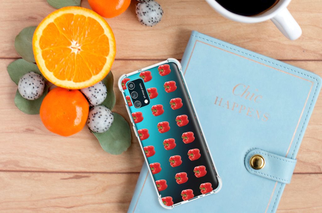 Samsung Galaxy M02s | A02s Beschermhoes Paprika Red B2C Telecom