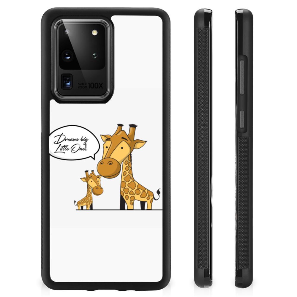 Samsung Galaxy S20 Ultra Bumper Hoesje Giraffe