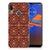 Motorola Moto E6 Plus TPU bumper Batik Brown