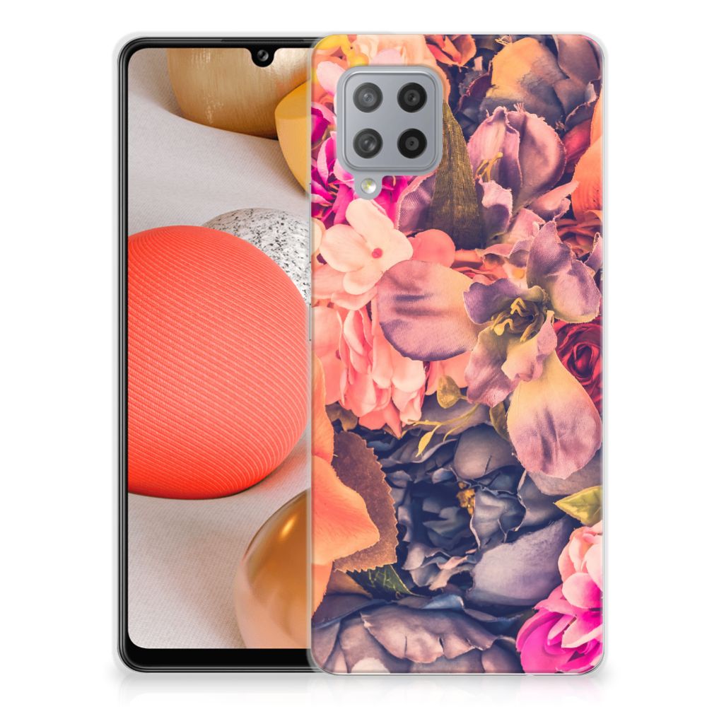 Samsung Galaxy A42 TPU Case Bosje Bloemen