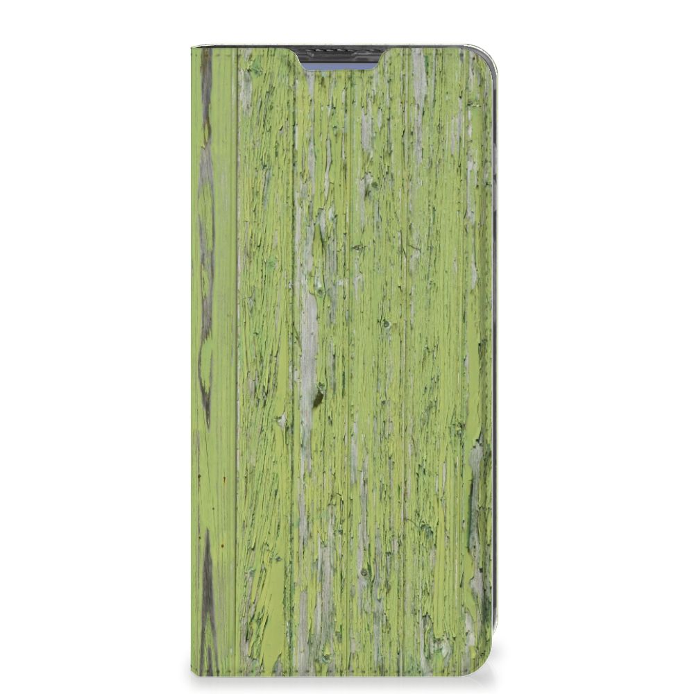 Poco X4 Pro 5G Book Wallet Case Green Wood - B2C Telecom