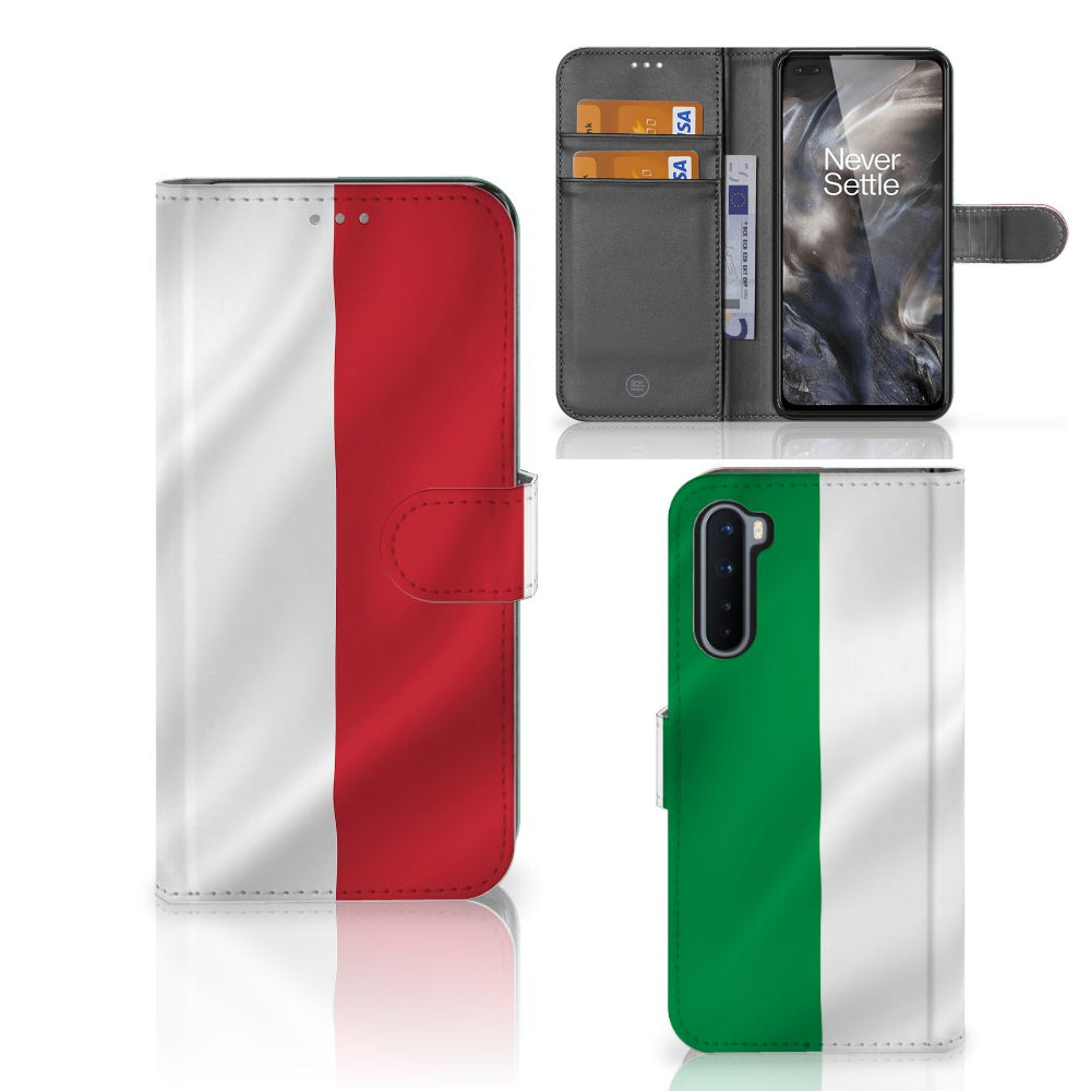 OnePlus Nord Bookstyle Case Italië