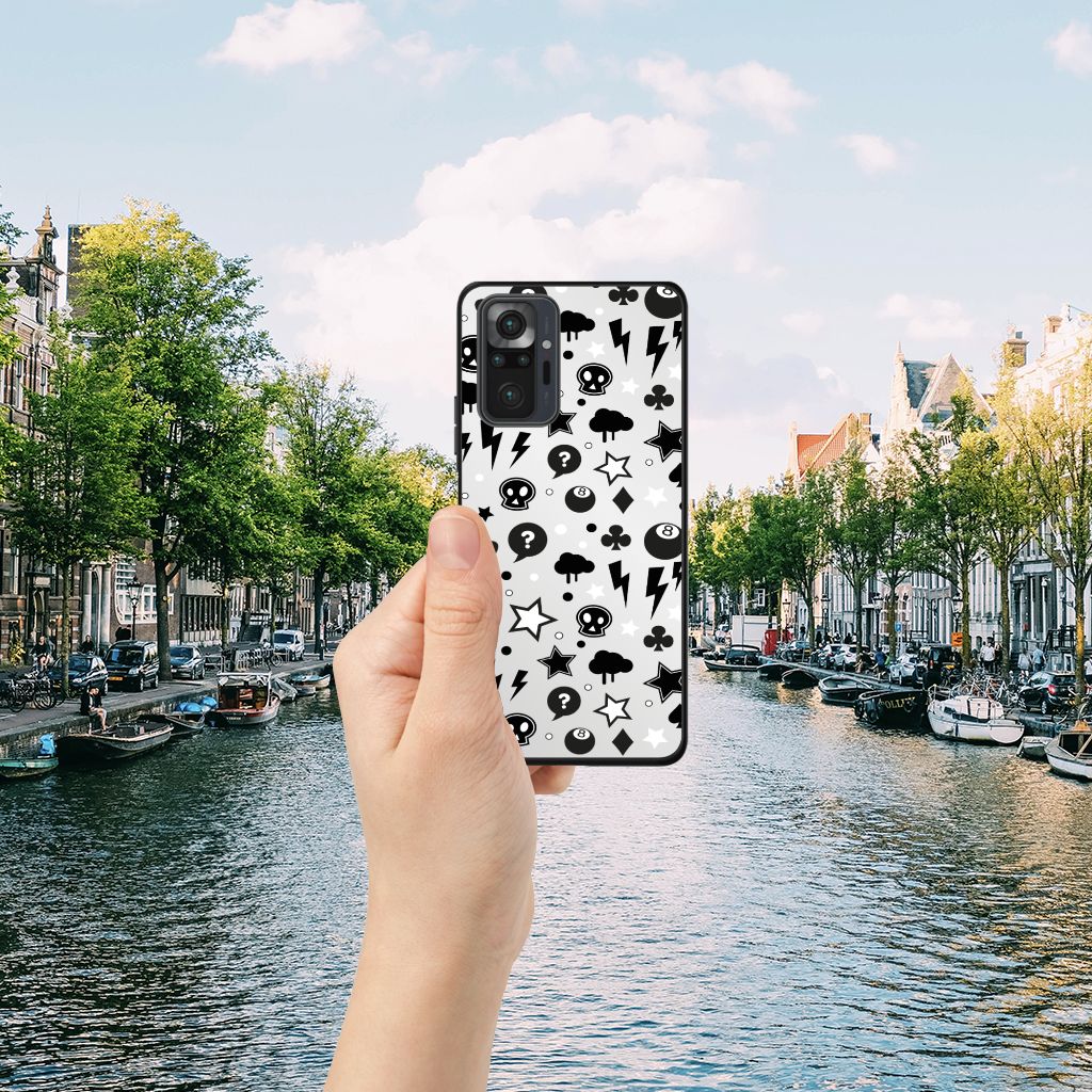 Telefoonhoesje Xiaomi Redmi Note 10 Pro Silver Punk B2C Telecom