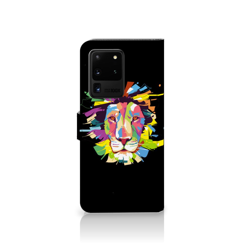 Samsung Galaxy S20 Ultra Leuk Hoesje Lion Color
