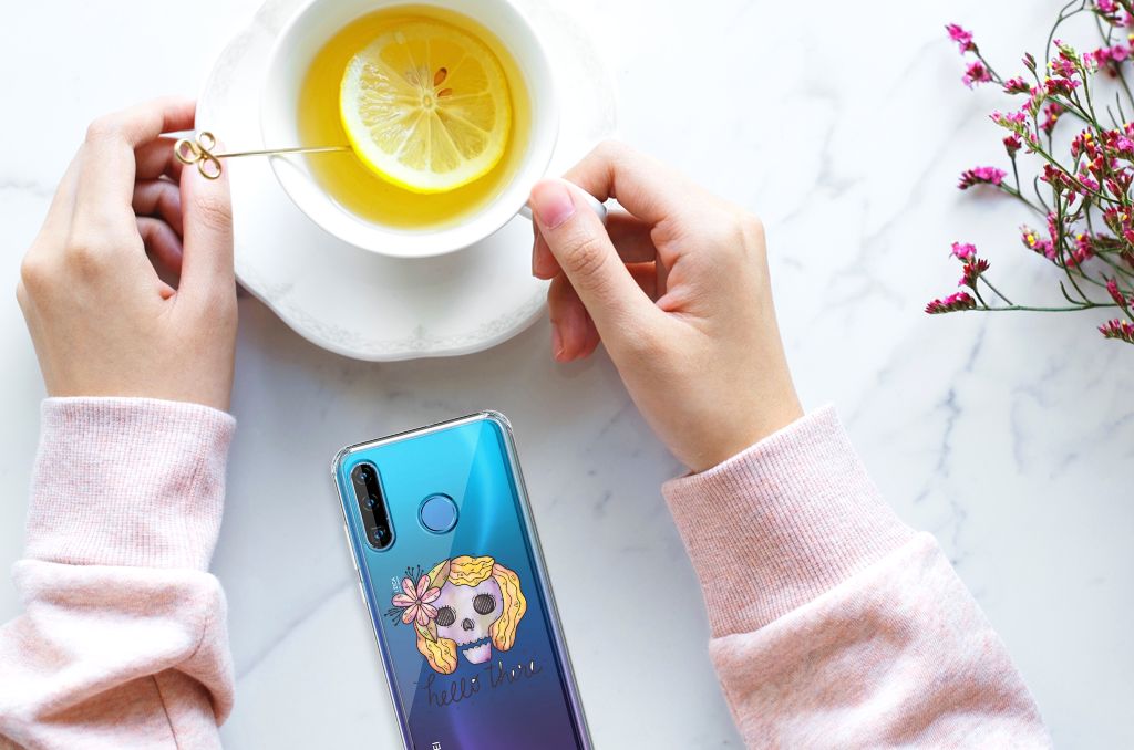 Extreme Case Huawei P30 Lite Boho Skull