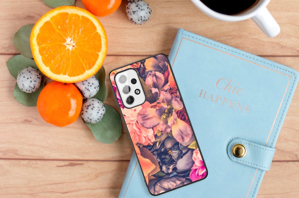Samsung Galaxy A73 Bloemen Hoesje Bosje Bloemen B2C Telecom