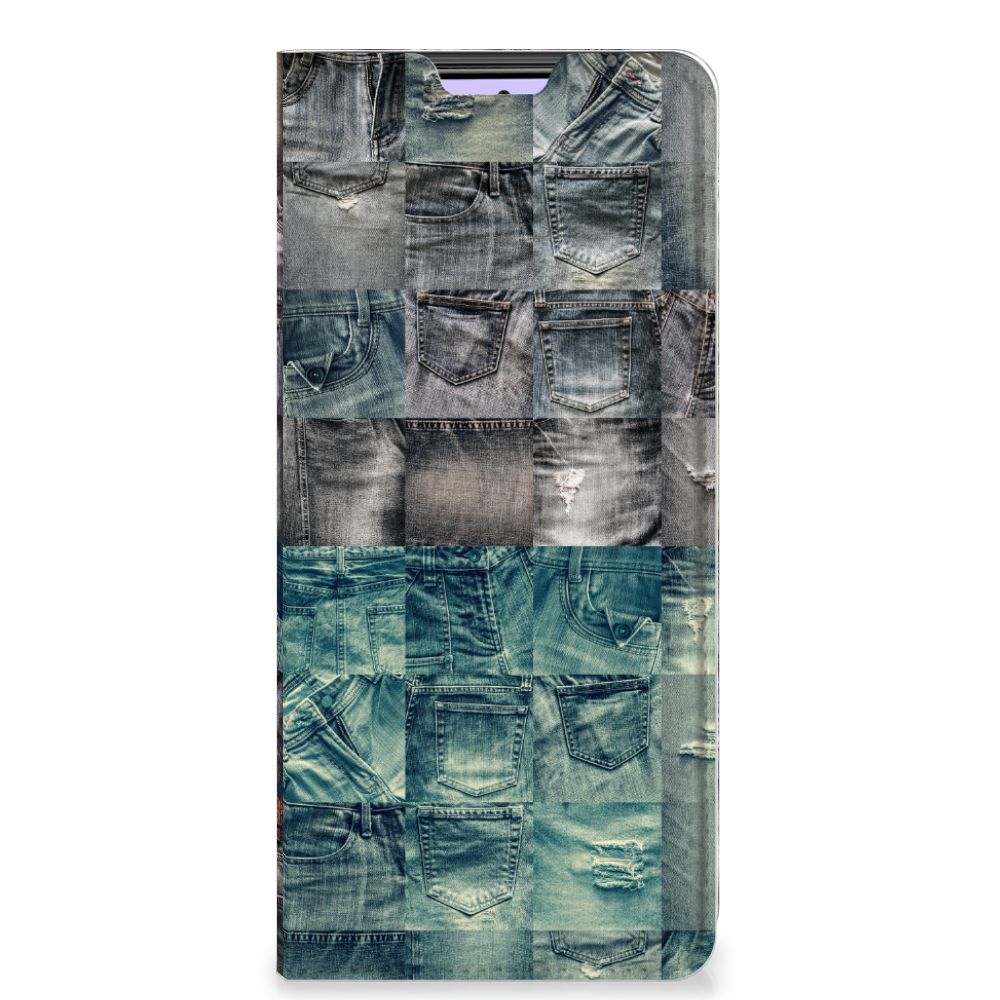 Hippe Standcase Xiaomi Redmi Note 10 Pro Spijkerbroeken - B2C Telecom