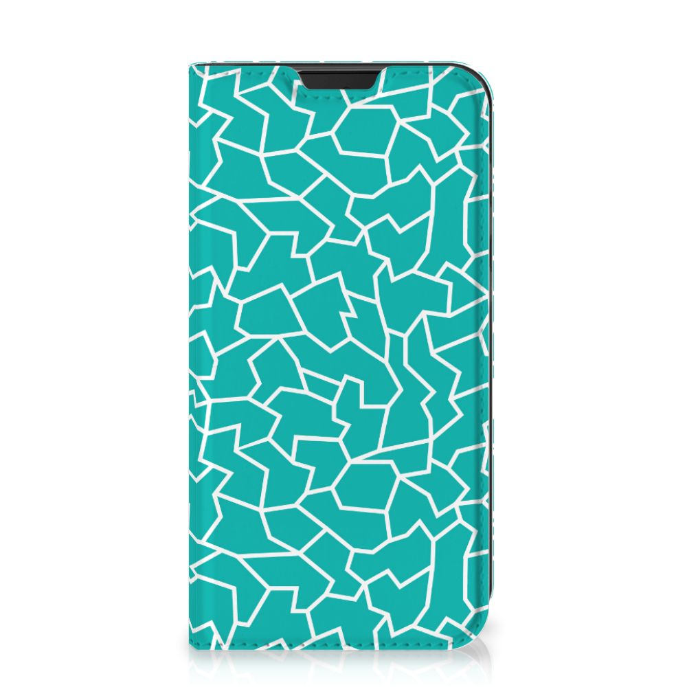 Samsung Galaxy Xcover 5 Bookcase Cracks Blue - B2C Telecom