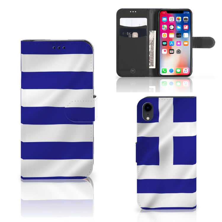 Apple iPhone Xr Bookstyle Case Griekenland