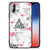iPhone X | Xs Dierenprint Telefoonhoesje Flamingo Triangle