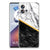 Motorola Edge 30 Fusion TPU Siliconen Hoesje Marmer Wit Zwart - Origineel Cadeau Man B2C Telecom