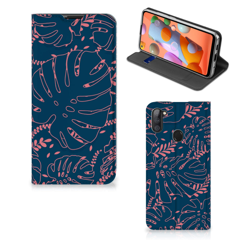 Samsung Galaxy M11 | A11 Smart Cover Palm Leaves