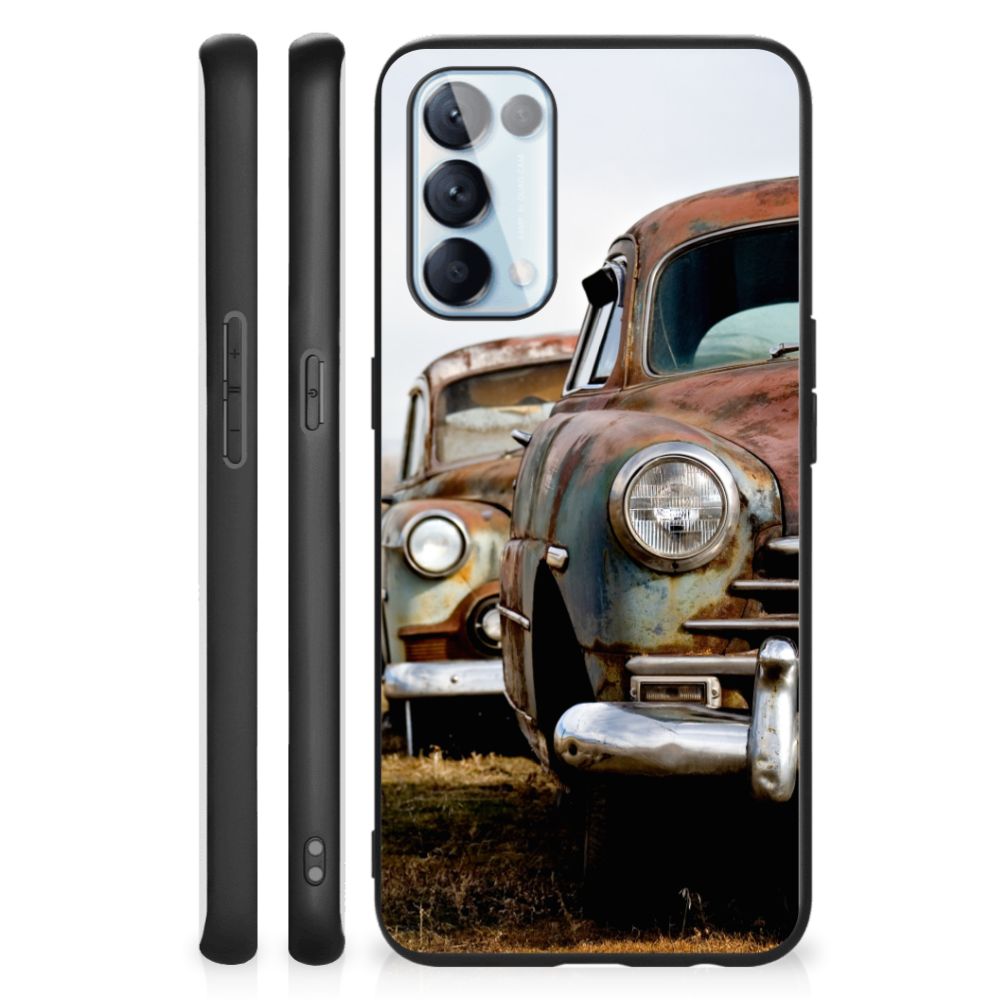 OPPO Reno5 5G | Find X3 Lite Silicone Back Case Vintage Auto