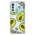Motorola Edge 20 Pro Telefoonhoesje met Naam Avocado Singing