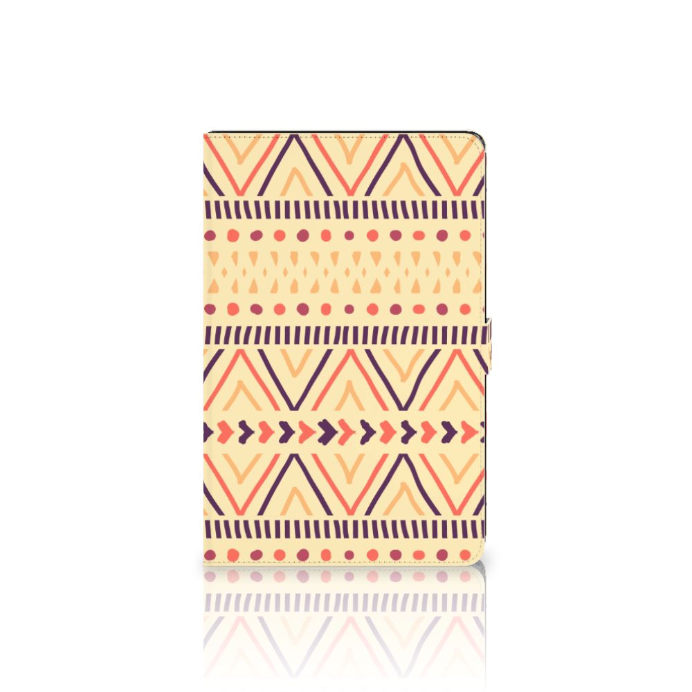 Lenovo Tab M10 Plus 3rd Gen 10.6 inch Tablet Hoes Aztec Yellow