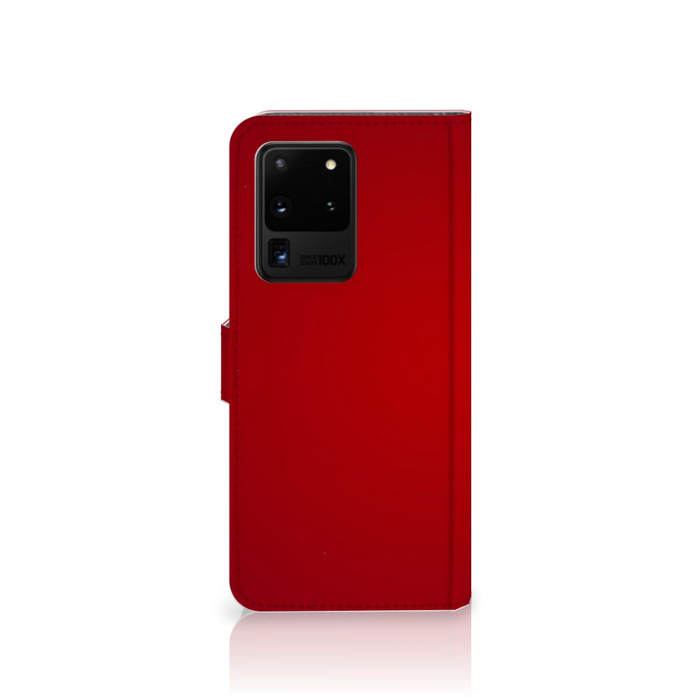 Samsung Galaxy S20 Ultra Wallet Case met Pasjes Liefde - Origineel Romantisch Cadeau