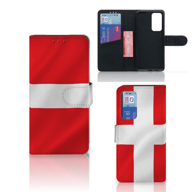 Huawei P40 Bookstyle Case Denemarken