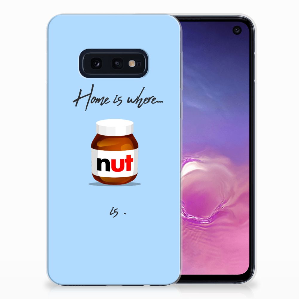 Samsung Galaxy S10e Siliconen Case Nut Home