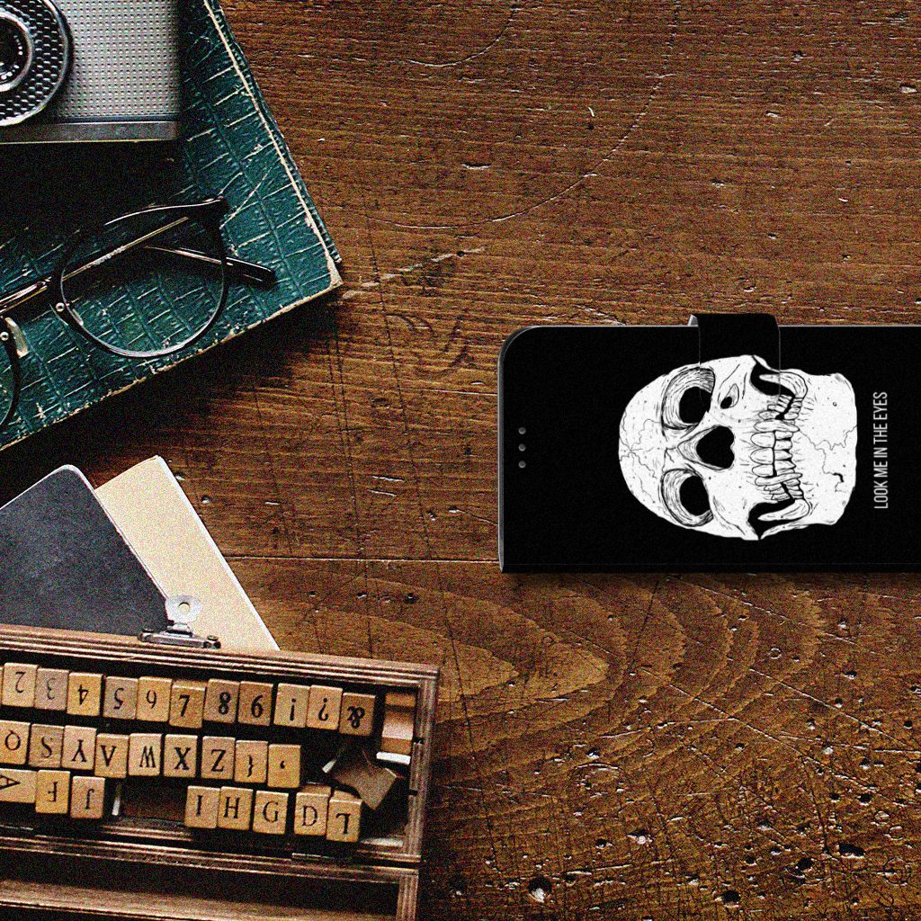 Telefoonhoesje met Naam Samsung Galaxy Xcover 5 Skull Eyes