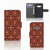 Samsung Galaxy Xcover 3 | Xcover 3 VE Telefoon Hoesje Batik Brown