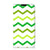 iPhone 14 Plus Hoesje met Magneet Zigzag Groen