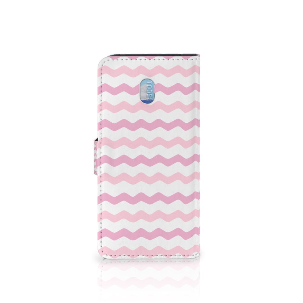 Xiaomi Redmi 8A Telefoon Hoesje Waves Roze