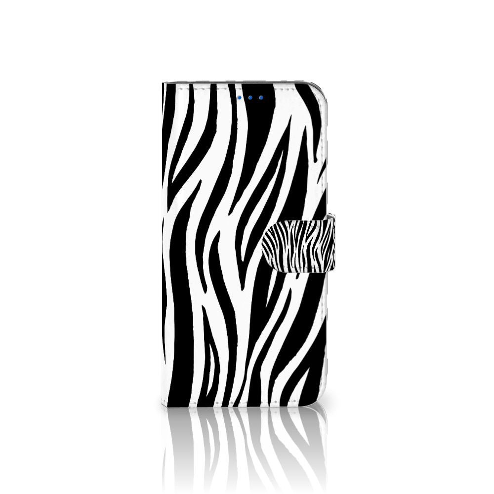 OPPO Reno6 5G Telefoonhoesje met Pasjes Zebra