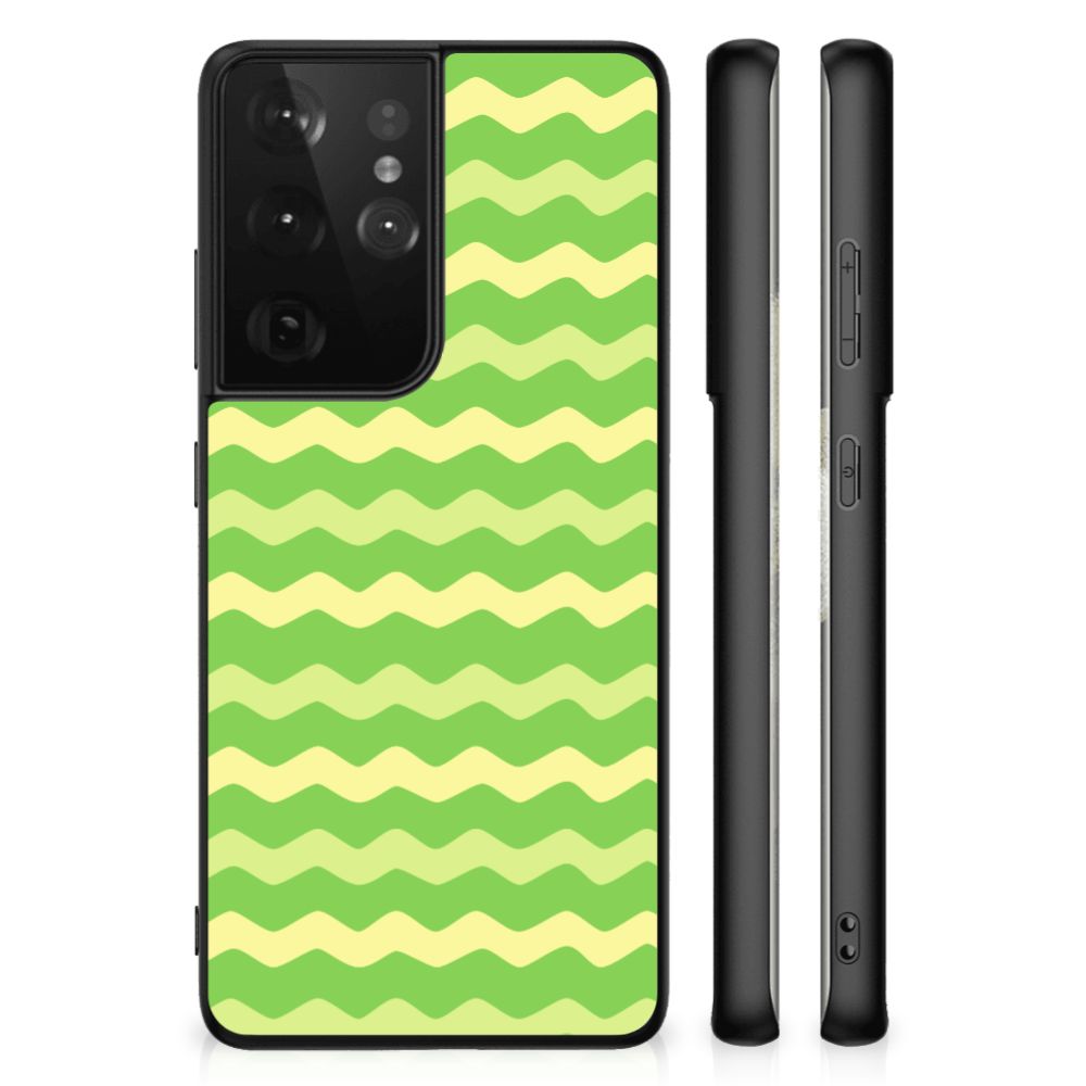 Samsung Galaxy S21 Ultra Back Case Waves Green B2C Telecom