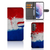 Samsung Galaxy S21 Plus Bookstyle Case Nederland met artistiek design van de Nederlandse vlag.