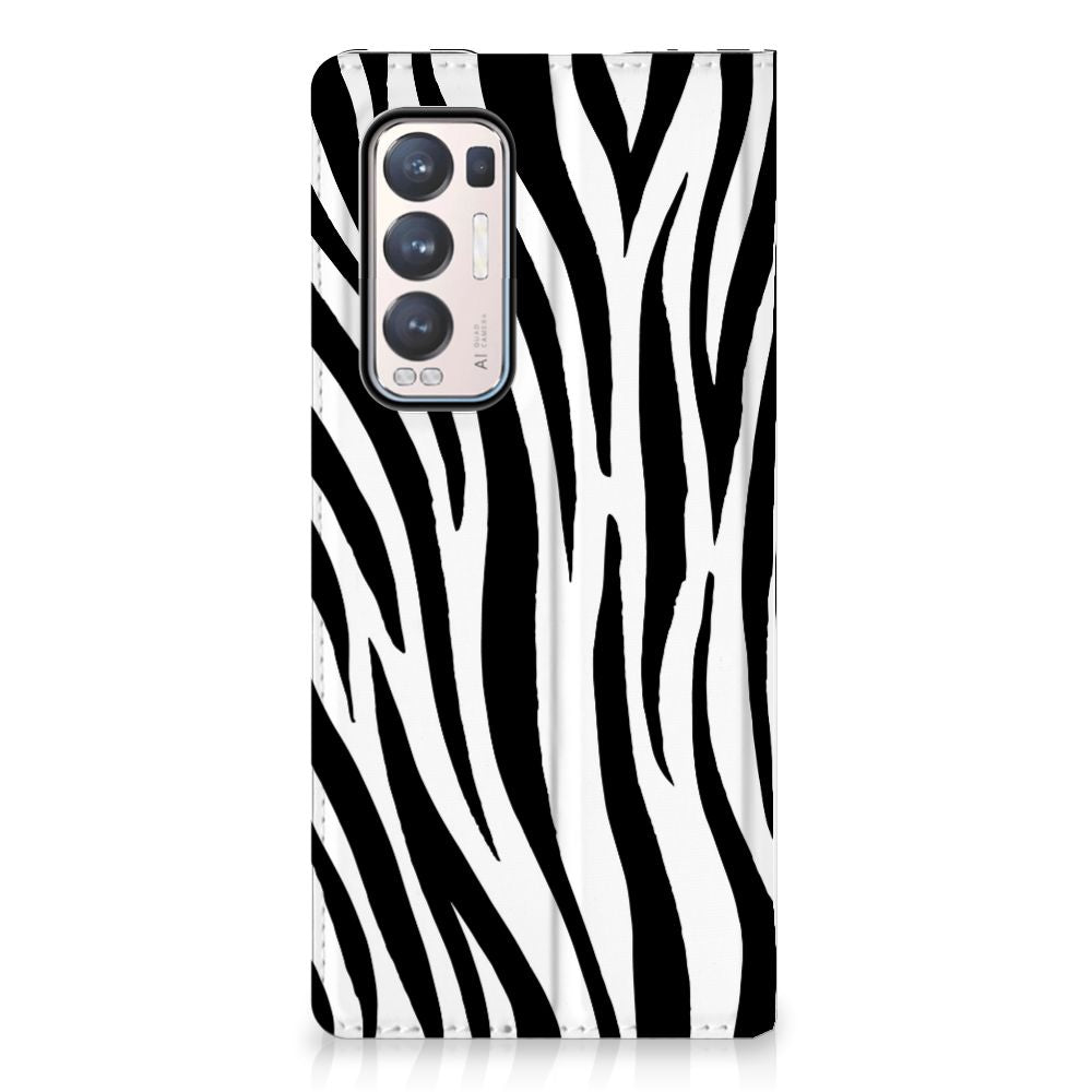 OPPO Find X3 Neo Hoesje maken Zebra - B2C Telecom