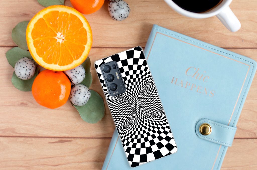 OPPO Find X3 Neo TPU Hoesje Illusie B2C Telecom